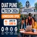 DIAT Pune M.Tech Admission 2026-27 Open @diat.ac.in